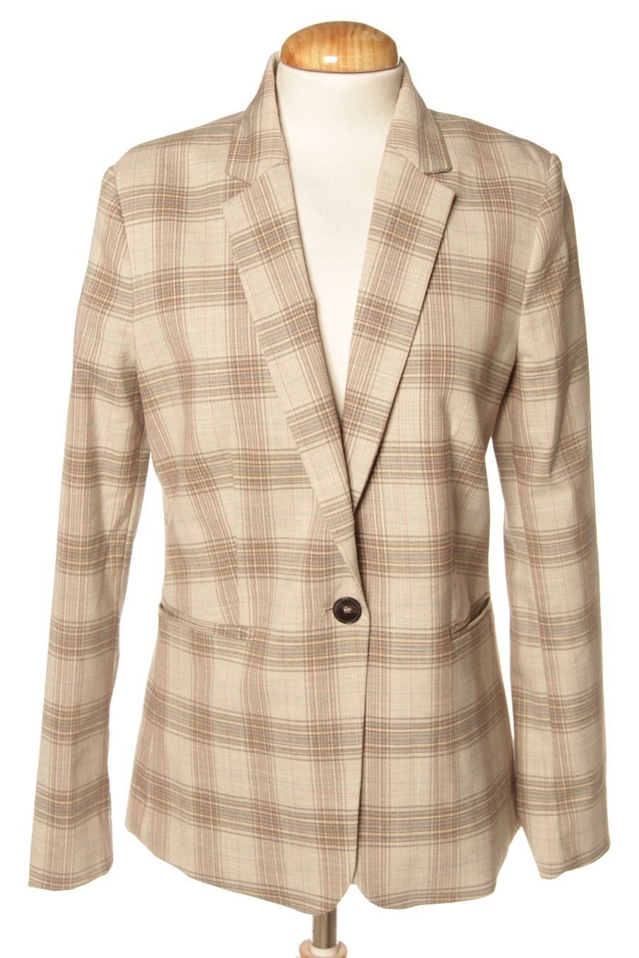 Blazer Mango de la taille 38, de couleur carreaux