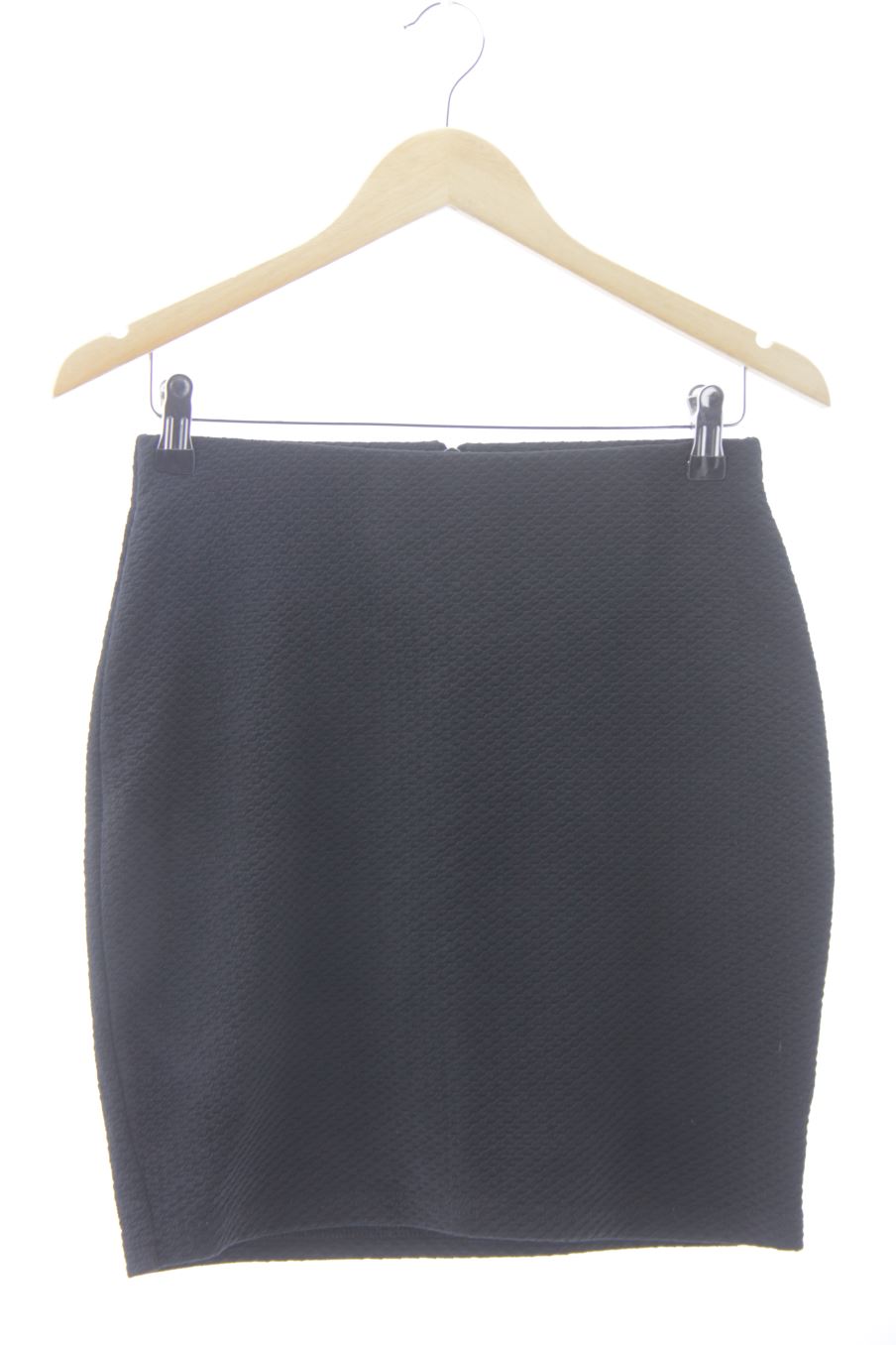 Aufwändiger Rock von new look Größe 38, Farbe Schwarz, für