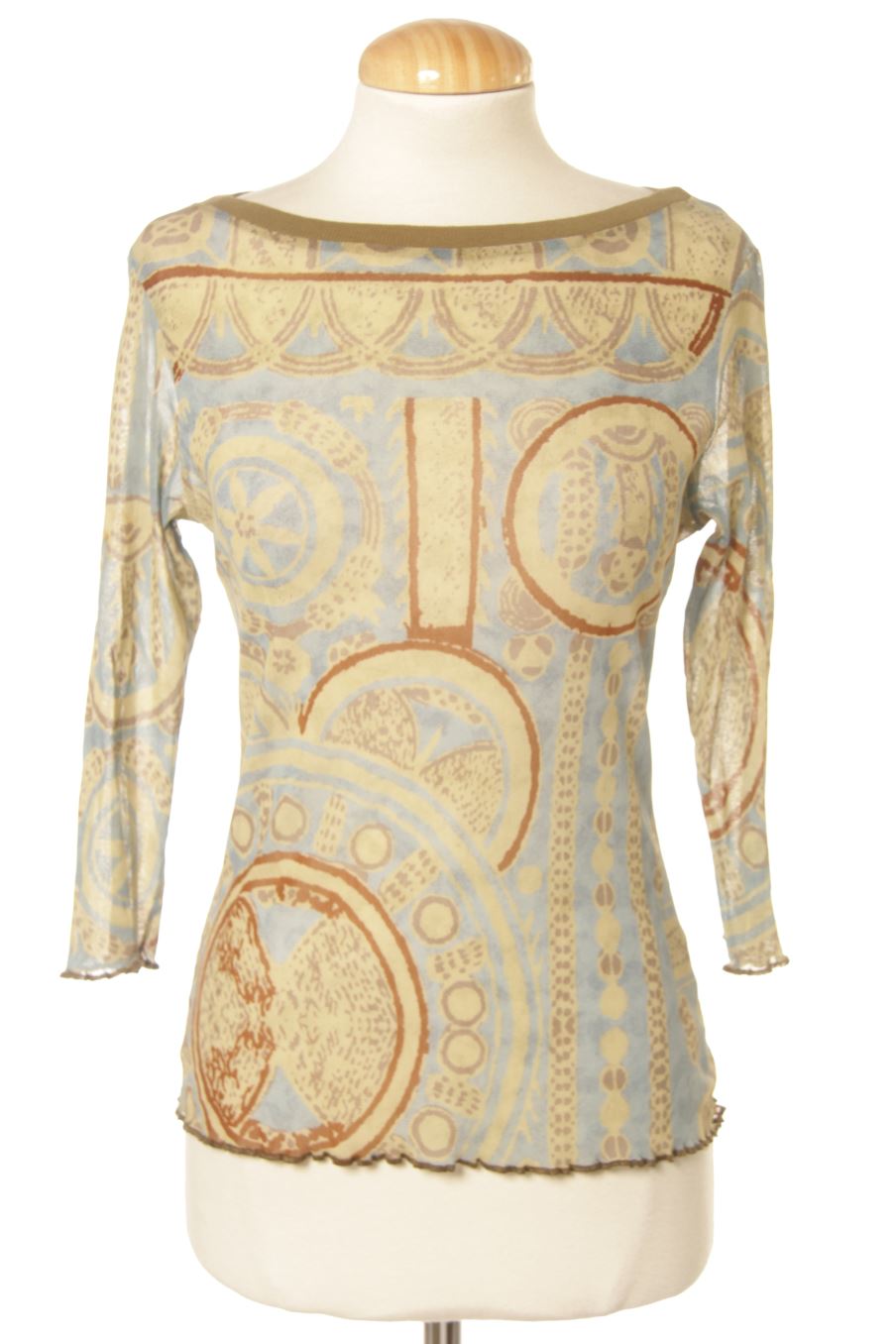 Blouse à manches longues PATCHWORK TORRADAS de la taille XL, de couleur imprimés