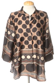 Blouse à manches courtes XL Made in italy
