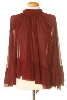 Blouse à manches courtes L Zara