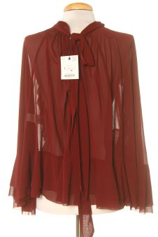 Blouse à manches courtes L Zara
