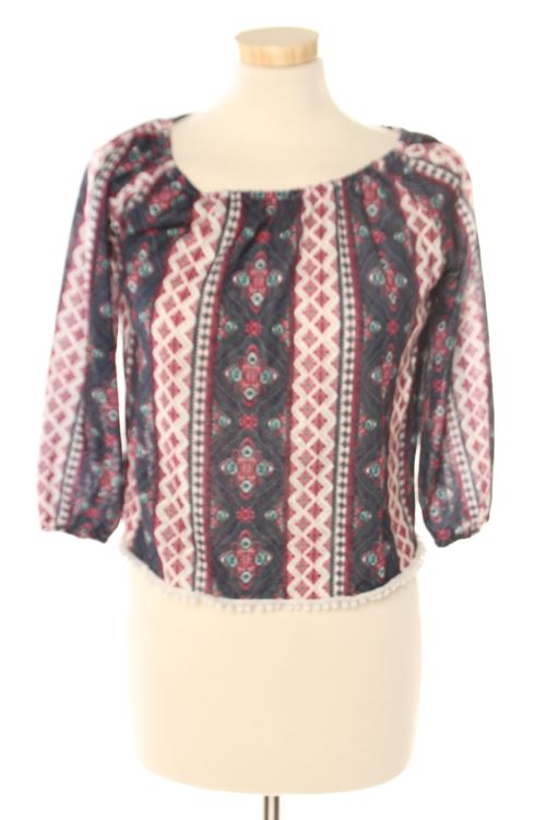 Blusa de manga larga