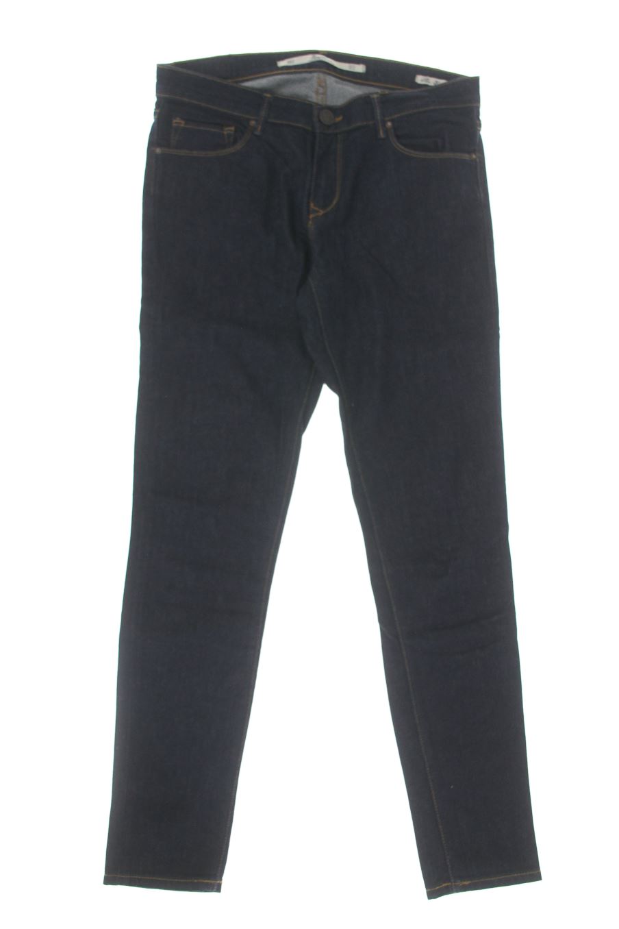 Vaqueros de Zara de la talla 36, de color azul de ropa vaquera