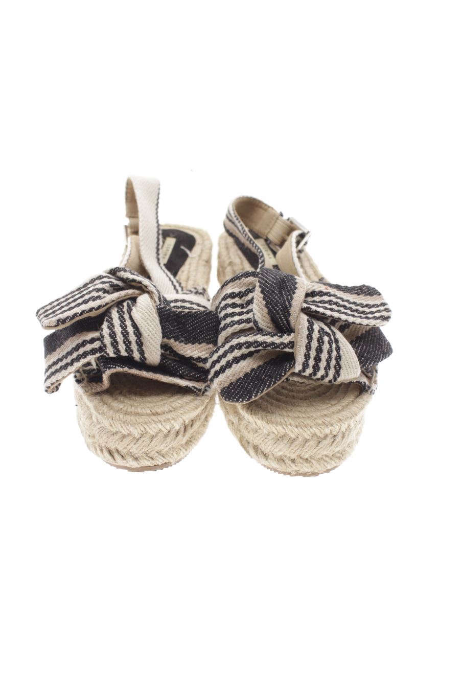 Sandalias tacon de Corina de la talla 38, de color rayas de