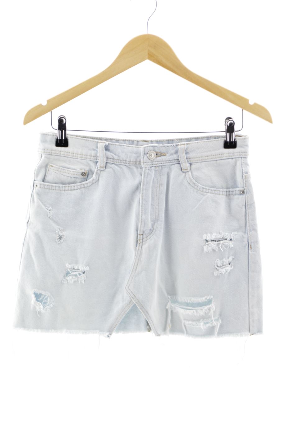 Gonna de Trf (ZARA) de la talla S, de color blu