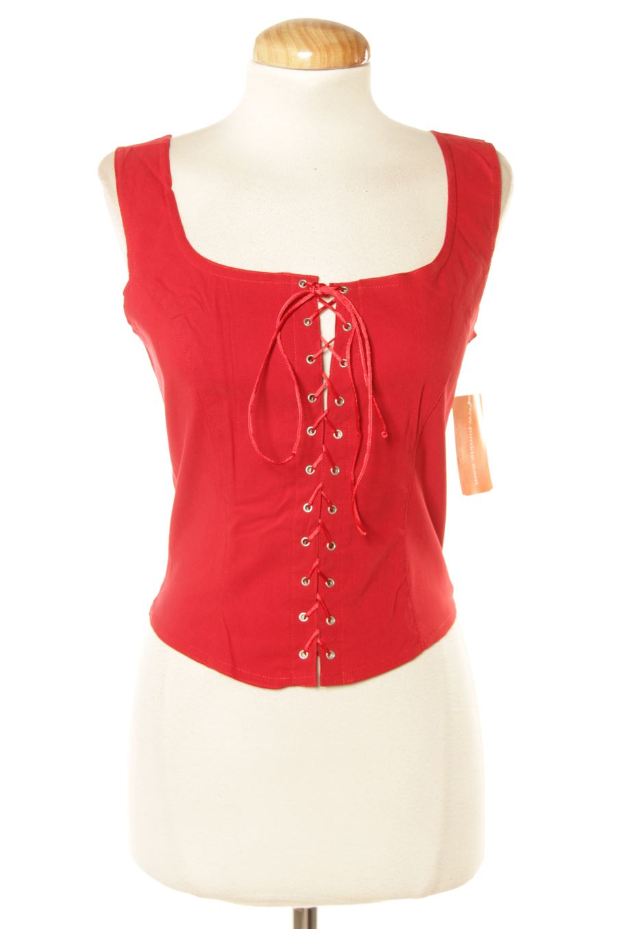 Top de Pimkie de la talla 34, de color rojo