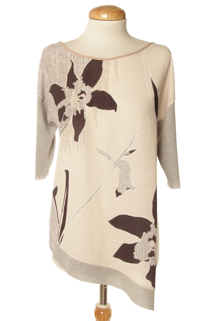 Blouse à manches courtes Zara de la taille S, de couleur imprimés