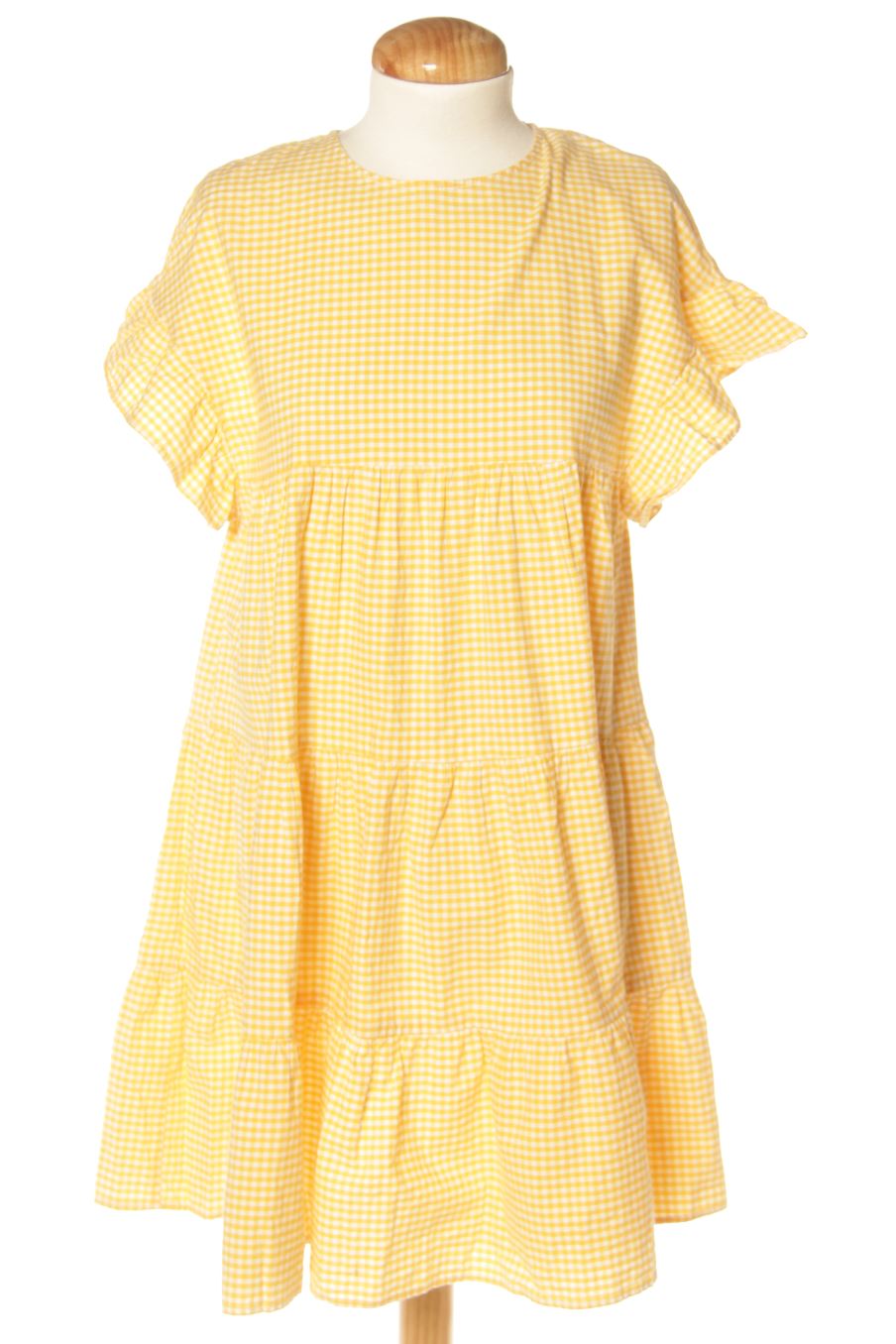 Robe casual trf (ZARA) de la taille XS, de couleur jaune