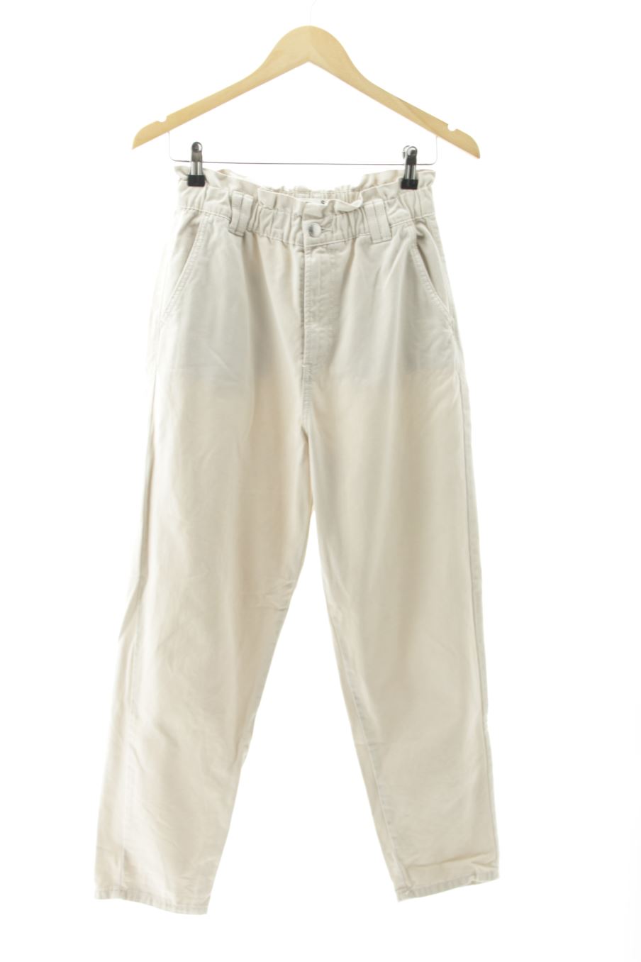 Jeans de Stradivarius de la talla S, de color beige