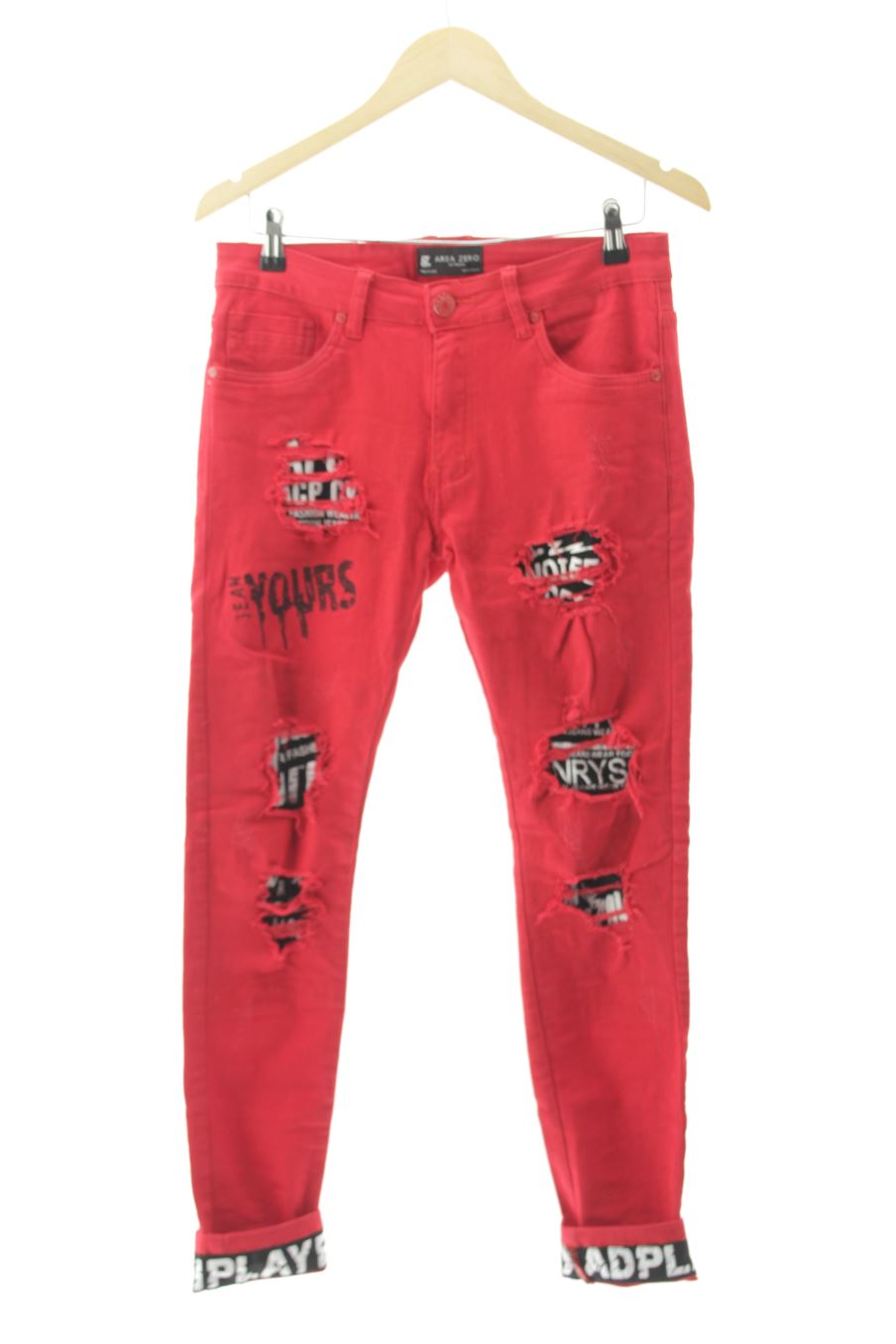 Jeanshose von AREA ZERO Größe 38