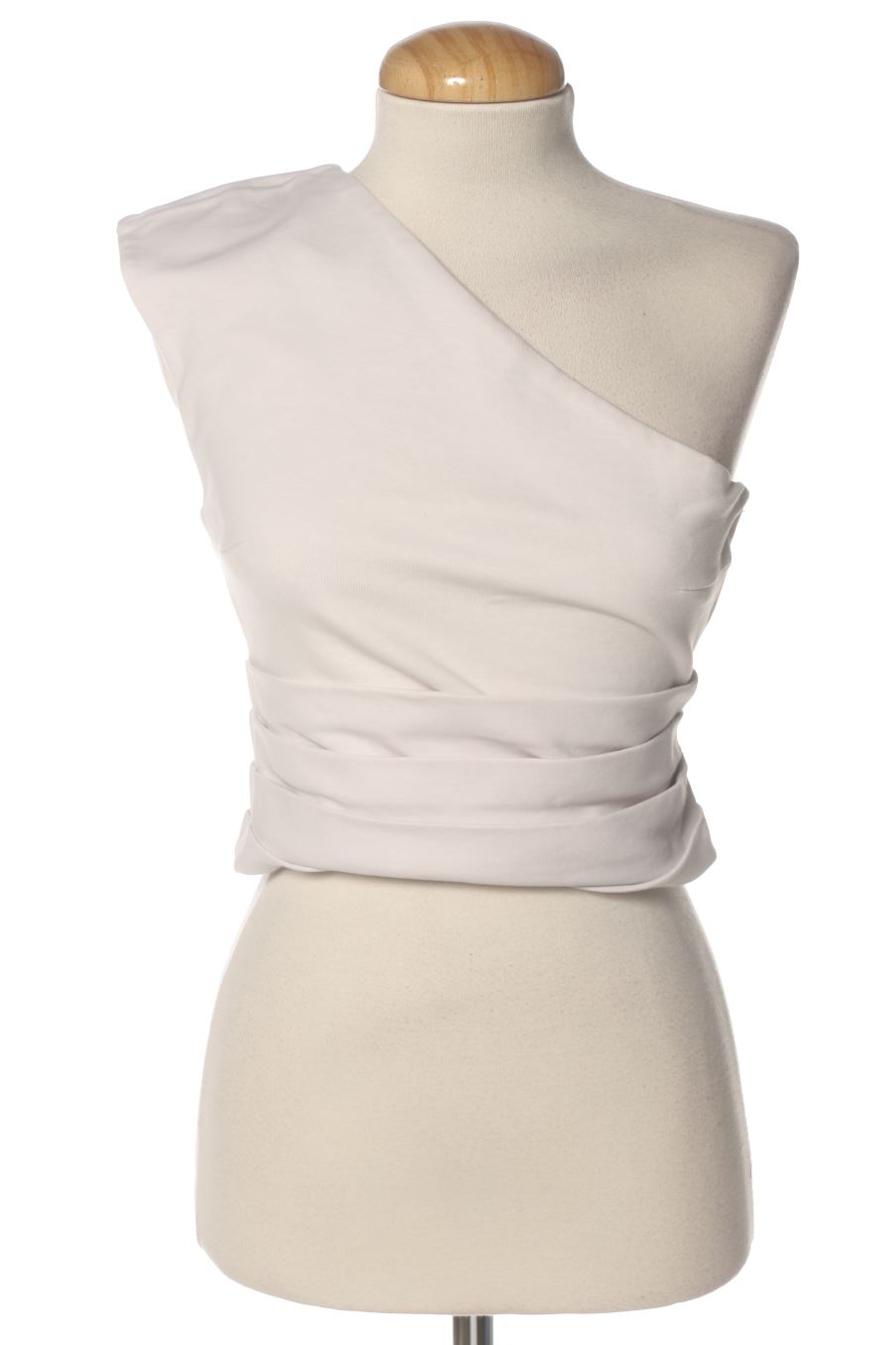 Top Zara de la taille S, de couleur blanc