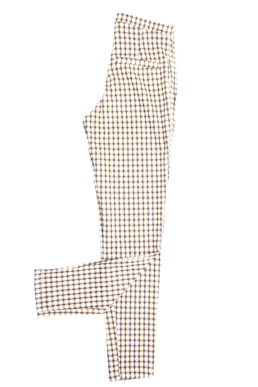 Pantalón Casual de Mango de la talla S, de color cuadros