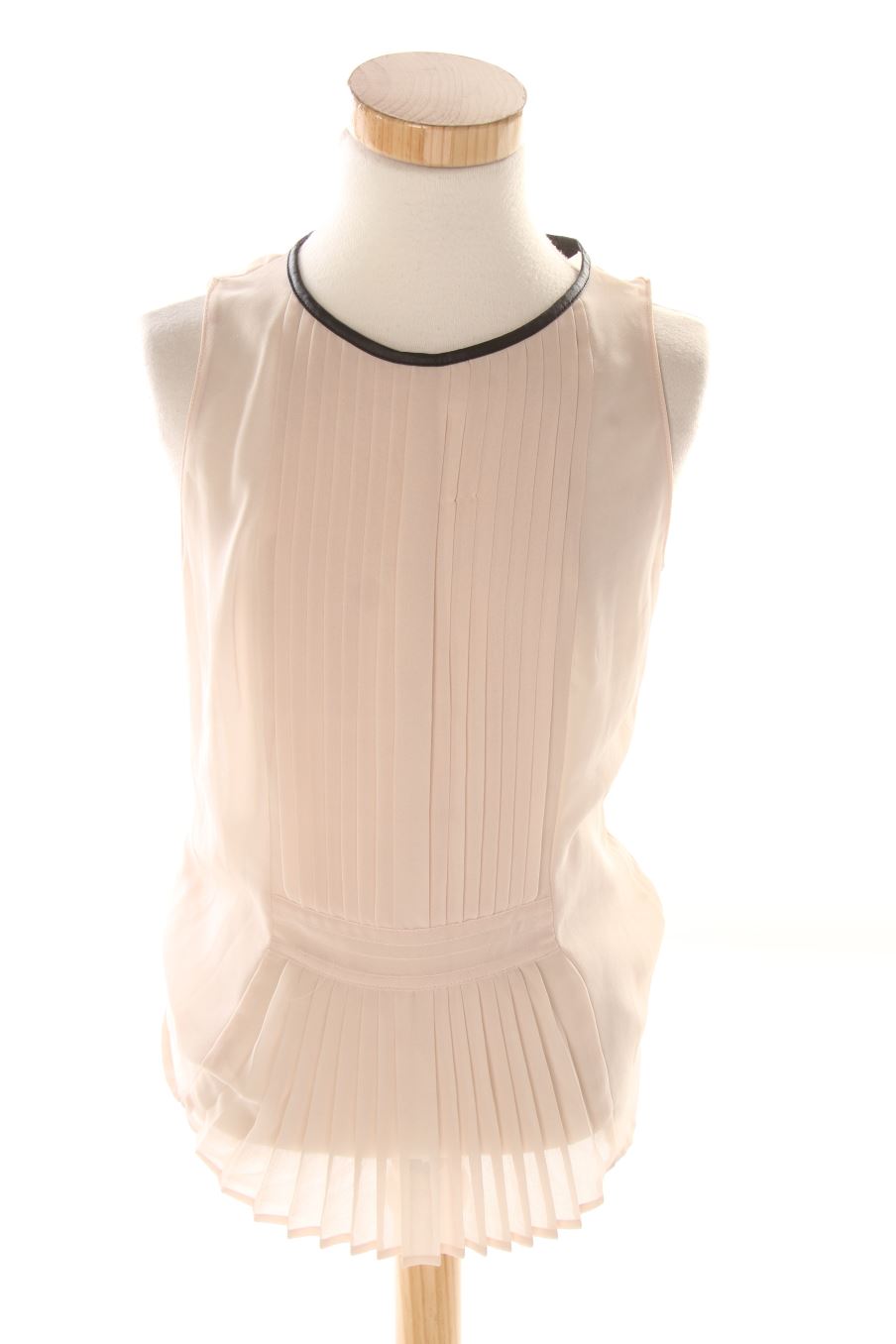 Top de Trafaluc de la talla XS, de color beige