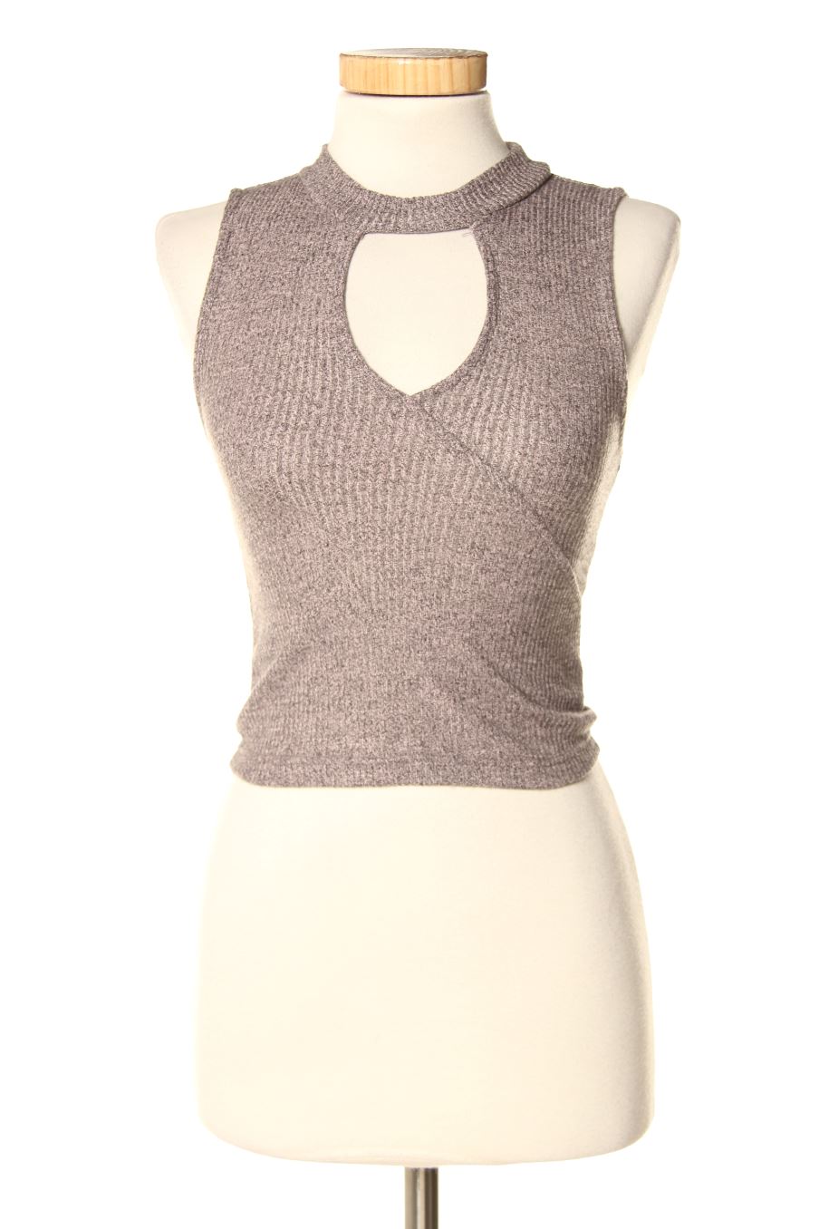 Camiseta sin mangas de PERCENTIL de la talla S, de color morado