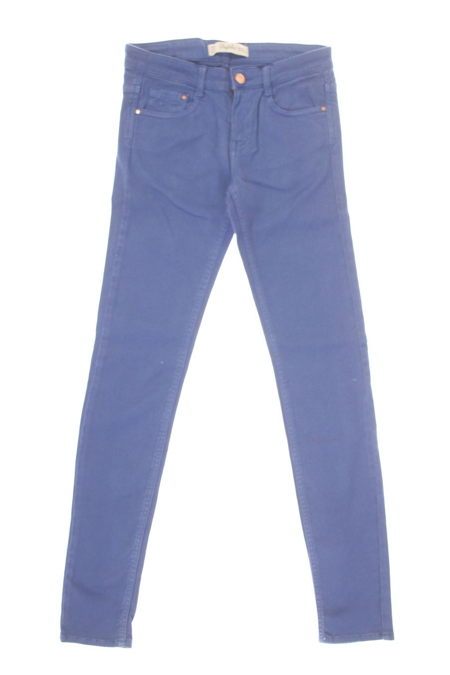 Vaquero de trf (ZARA) de la talla 34, de color azul de ropa vaquera