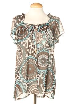 Blouse à manches courtes M Armand Thiery