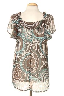 Blouse à manches courtes M Armand Thiery