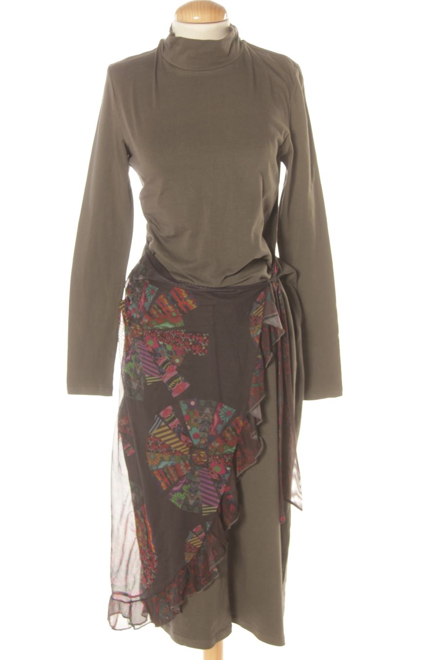 Robe casual Sourtex de la taille M, de couleur gris