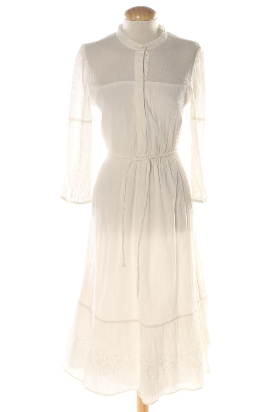 Robe casual Esprit de la taille 32, de couleur blanc