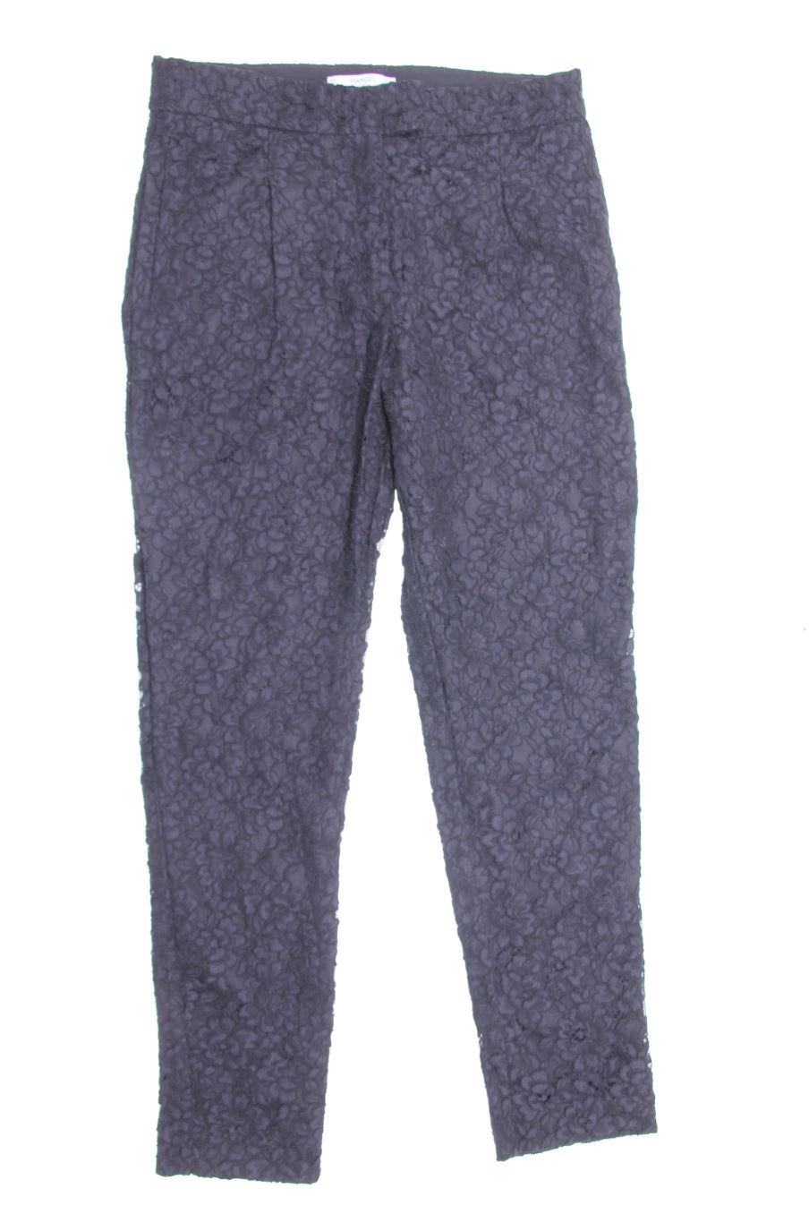 Pantalon Mango de la taille 34, de couleur noir