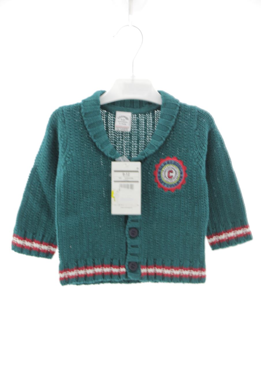 Gilet manches longues Charanga de la taille 9 mois avec une étiquette