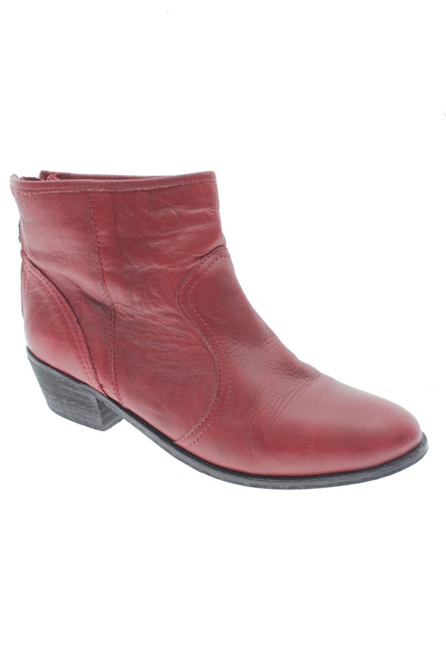 Botines de Les petites parisiennes de la talla 41, de color rojo de