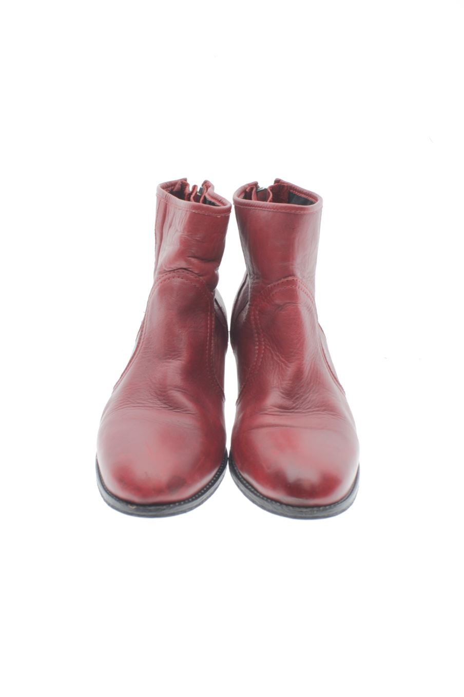 Botines de Les petites parisiennes de la talla 41, de color rojo de