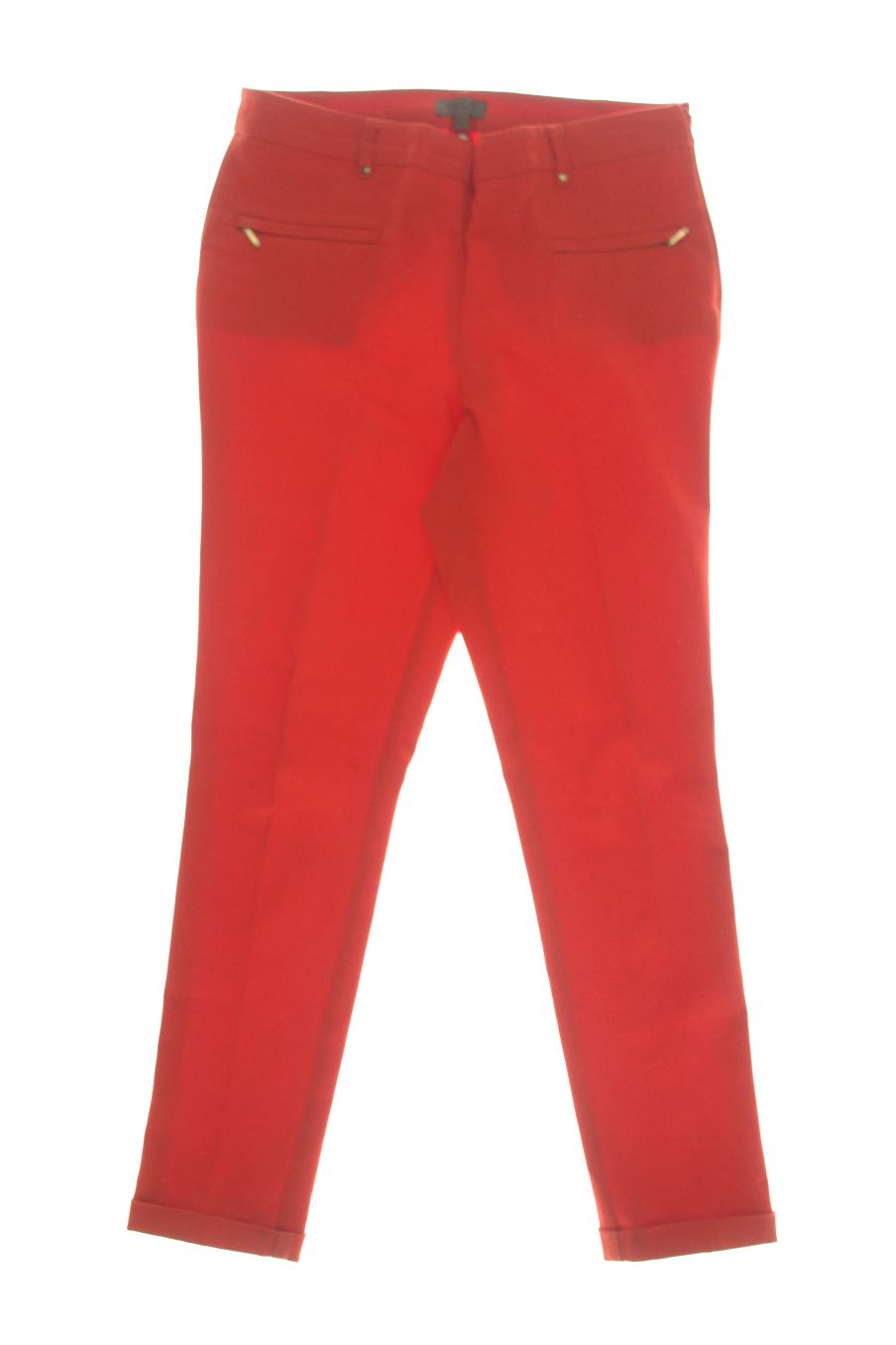 Pantalones de Cortefiel de la talla 38, de color rojo