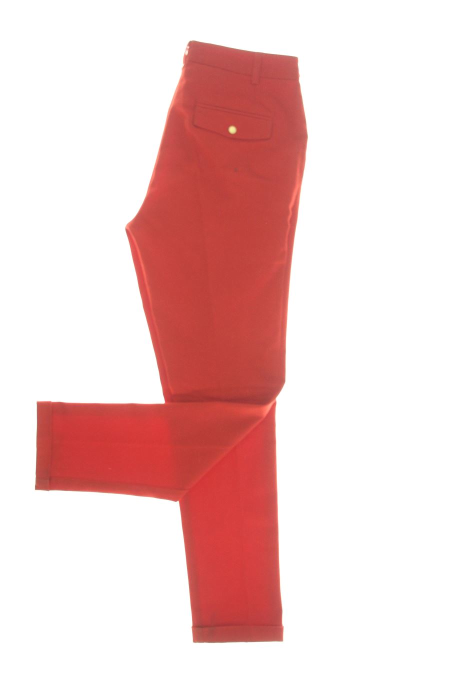 Pantalones de Cortefiel de la talla 38, de color rojo