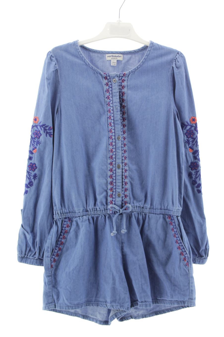 Mono de Vertbaudet de la talla 10 años de denim de segunda mano