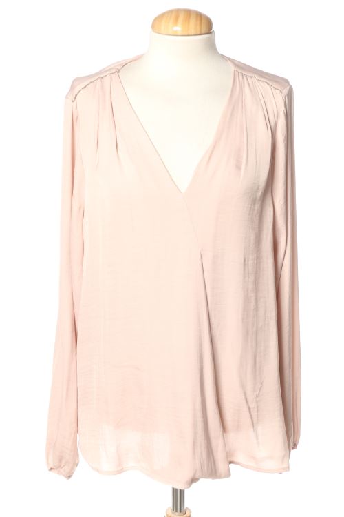 Blusa a maniche lunghe