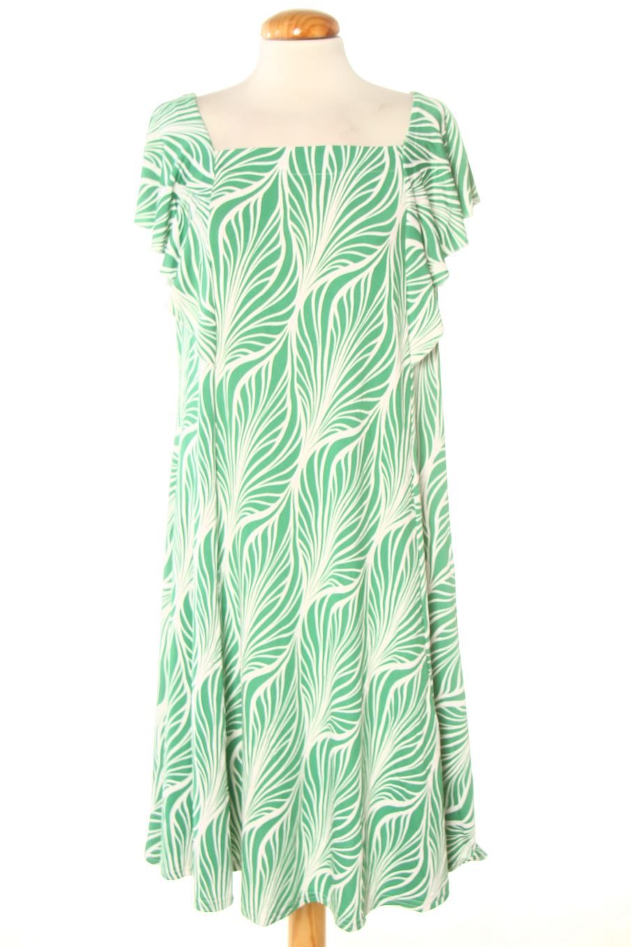 Einfaches Kleid von Vetistyle Größe 50, Farbe Grün, für