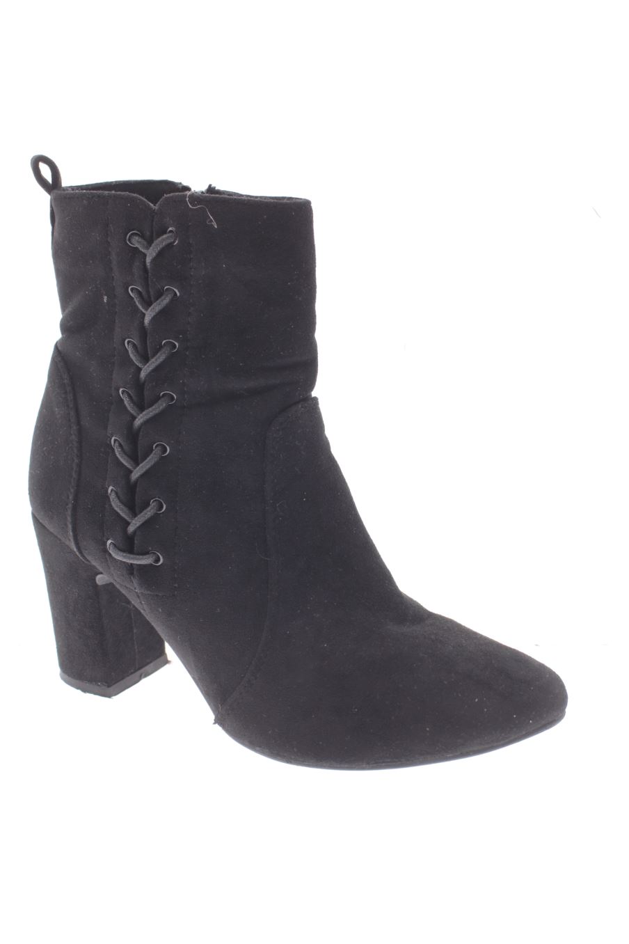 Botines de kylie de la talla 38, de color negro de