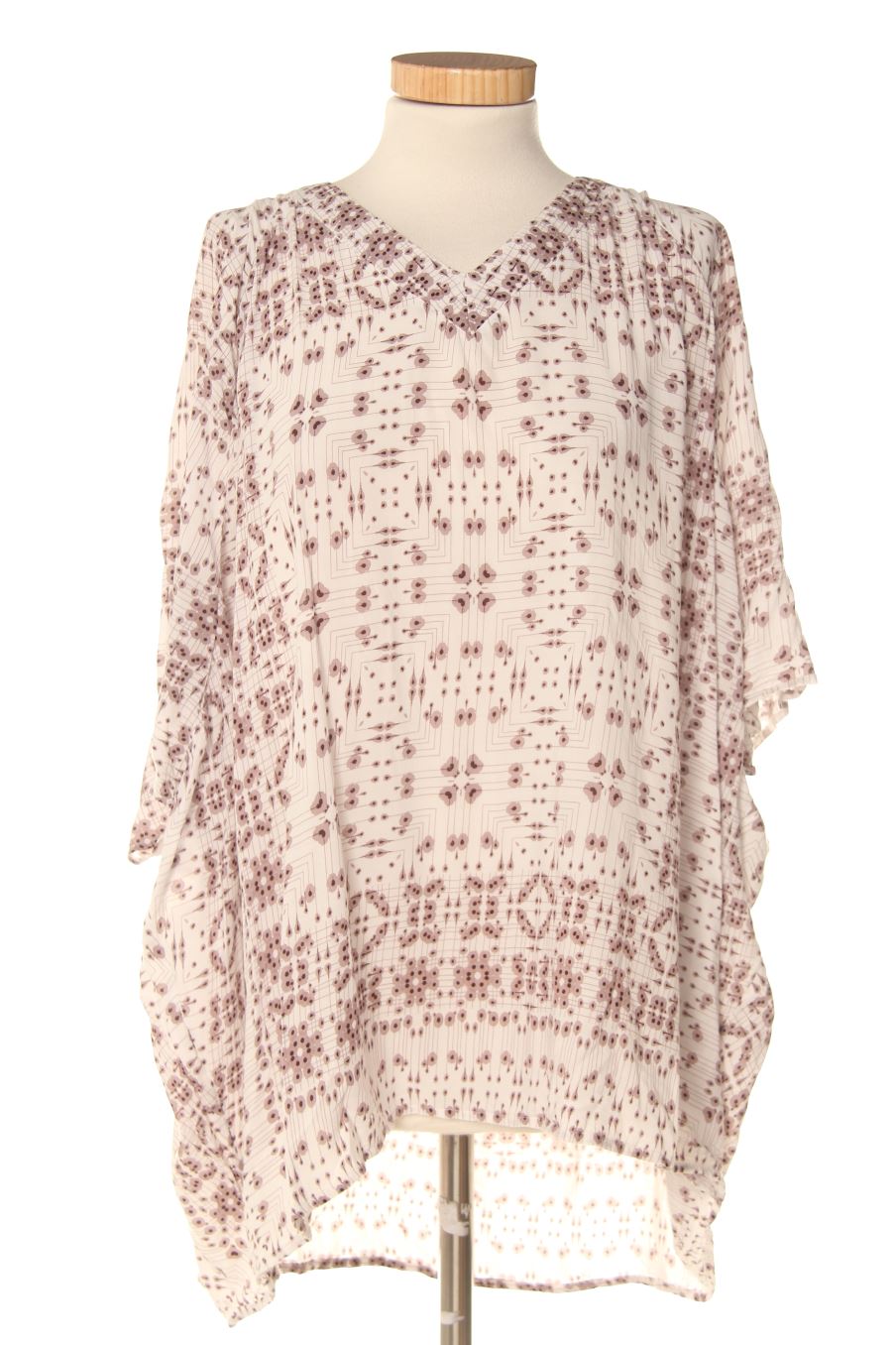 Blouse à manches courtes Street one de la taille 42, de couleur pourpre