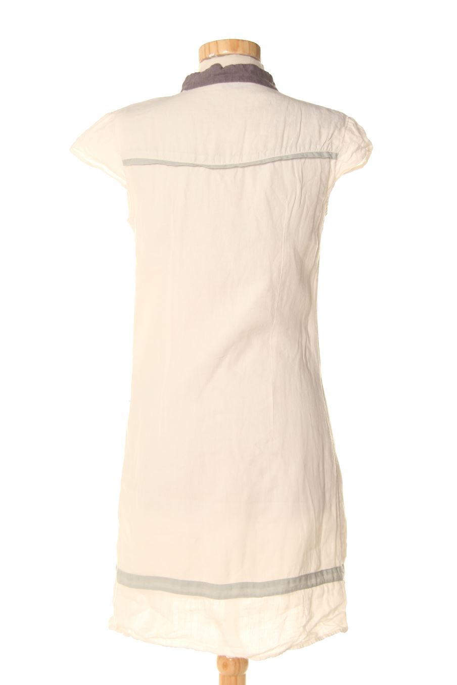 Robe casual Promod de la taille 38, de couleur blanc