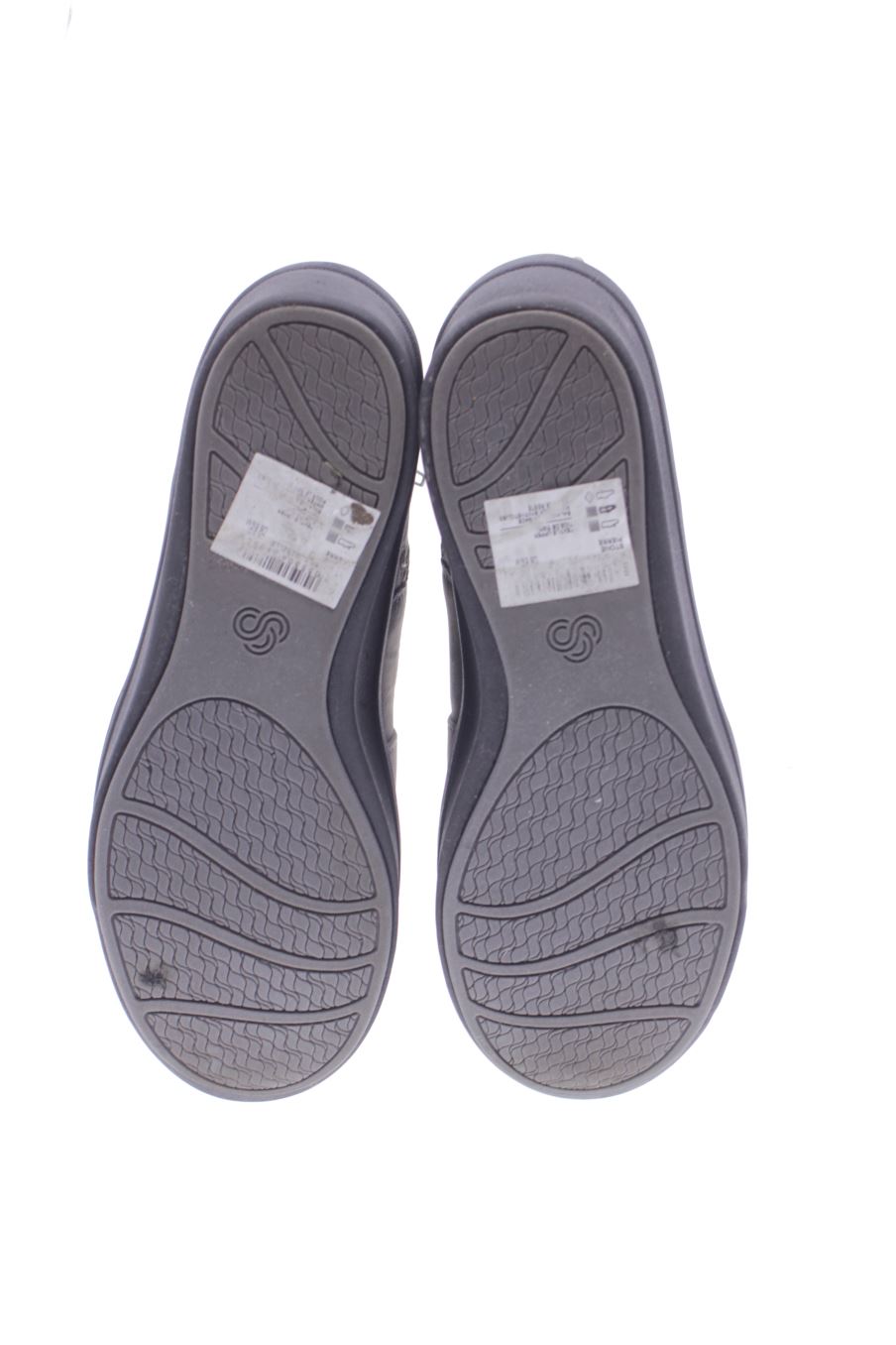 Botines de clarks de la talla 35, de color gris de