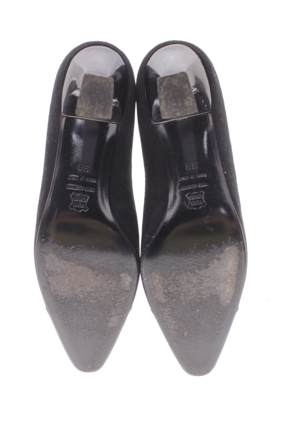 Zapatos de tacon de René Mancini de la talla 38, de color negro de