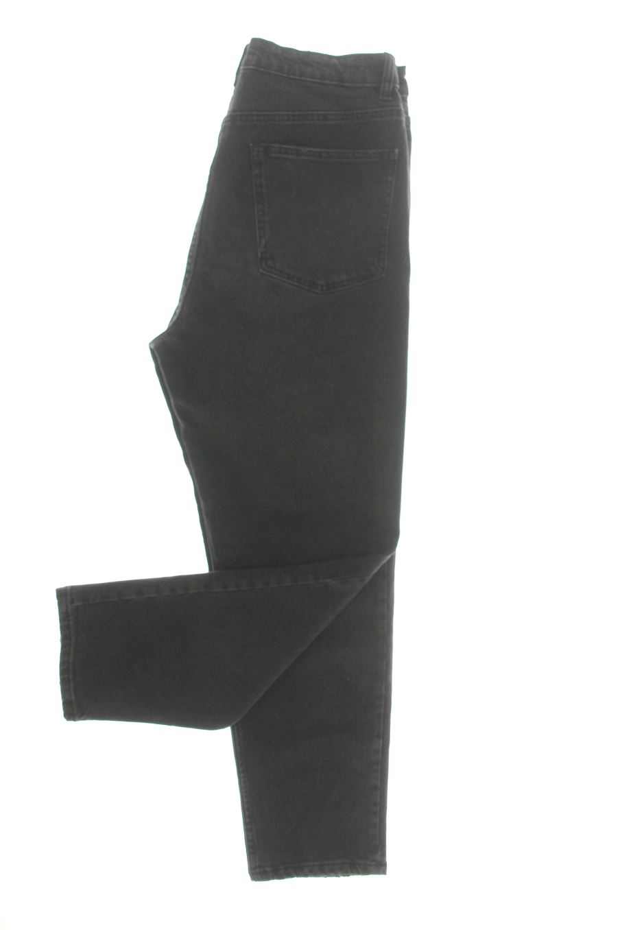 Vaqueros de Zara de la talla 42, de color negro de ropa vaquera