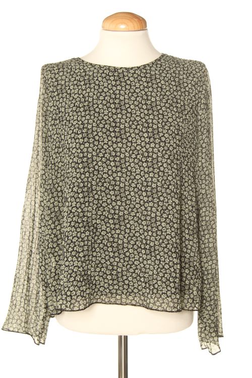 Blusa a maniche lunghe