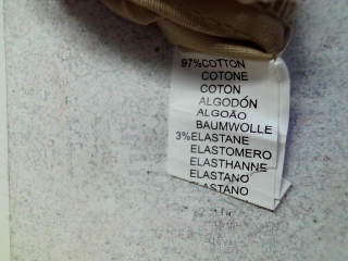 Blouse à manches longues Boteli de la taille XL, de couleur beige