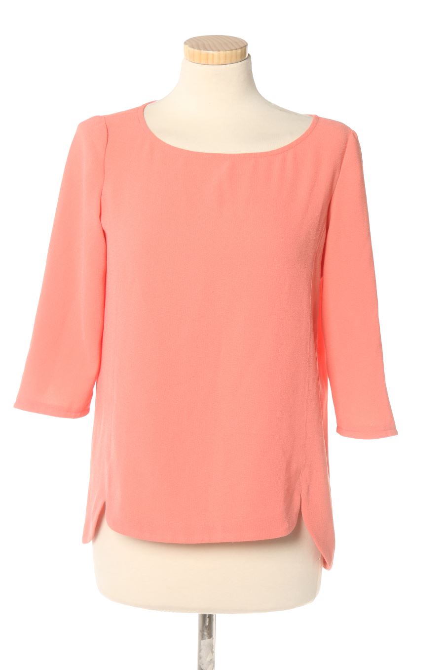 Blouse à manches longues Promod de la taille M, de couleur corail