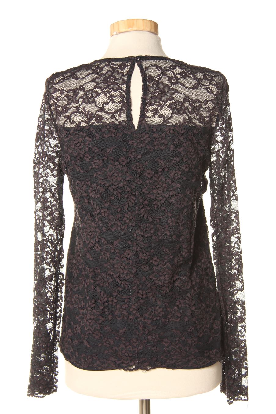 Blouse à manches longues Naf Naf de la taille 36, de couleur bleu marine