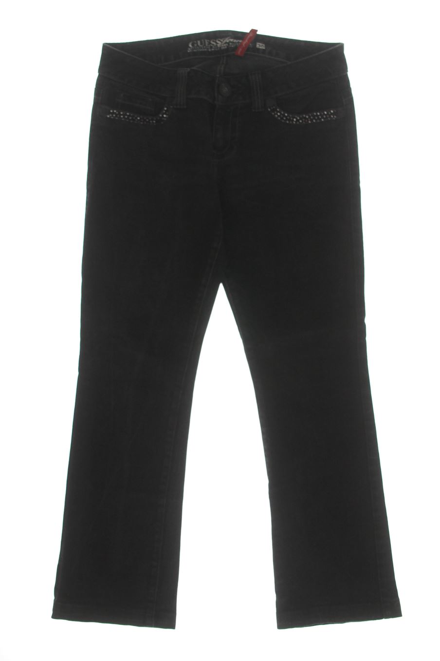 Jeans Guess de la taille 40, de couleur noir de denim