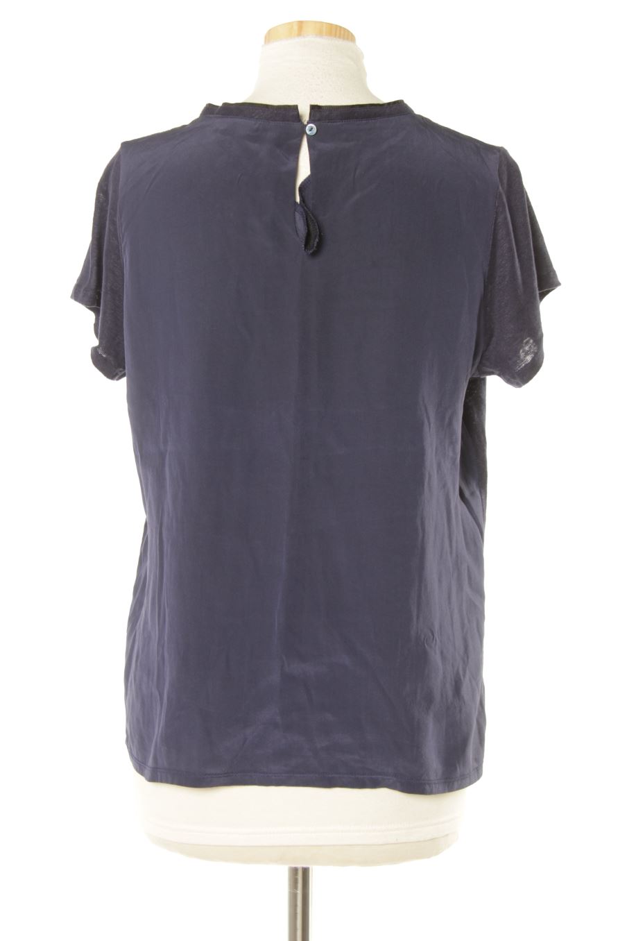 T-shirt Maje de la taille M, de couleur bleu marine