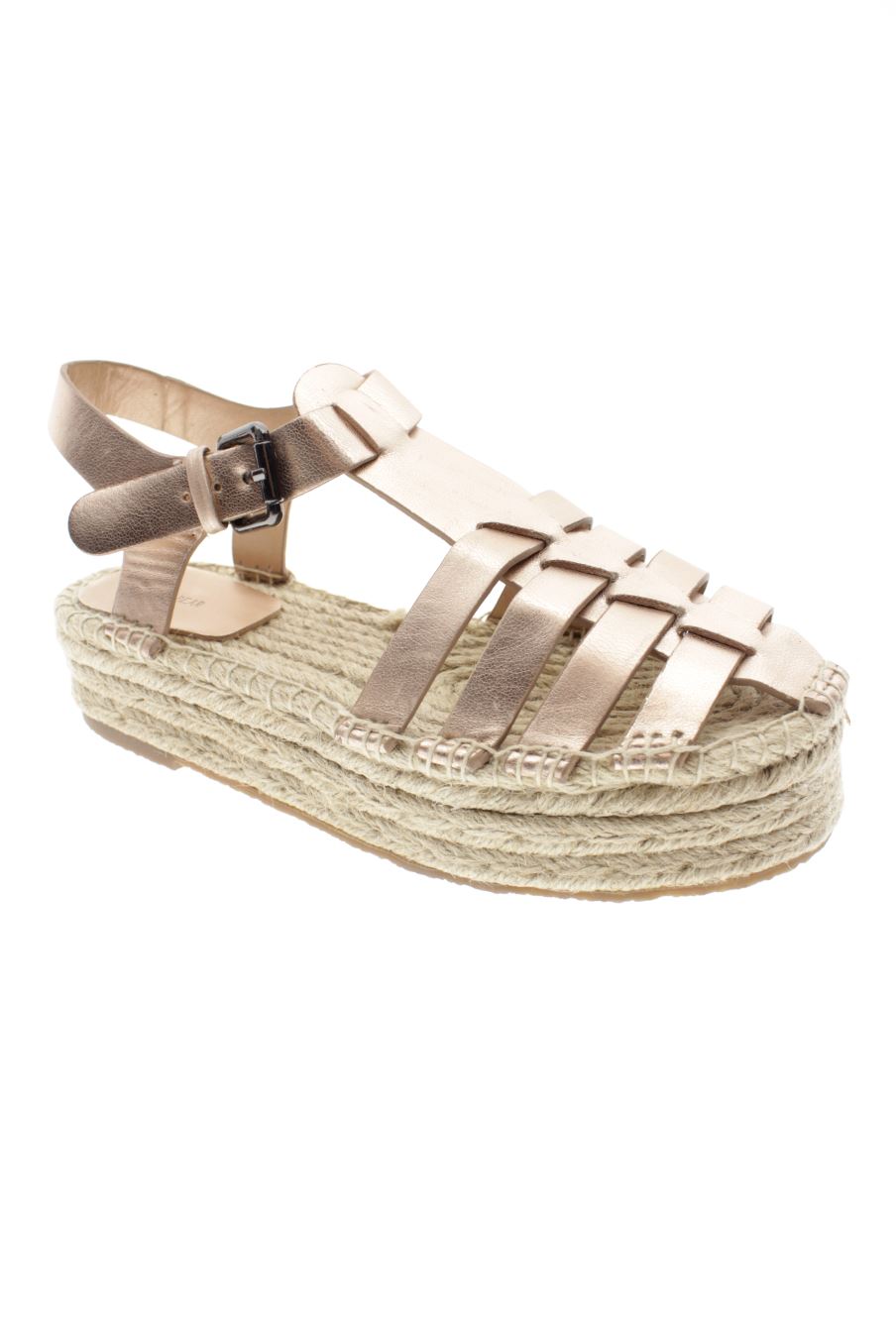 Plataformas de Pull & Bear de la talla 38, de color rosa de
