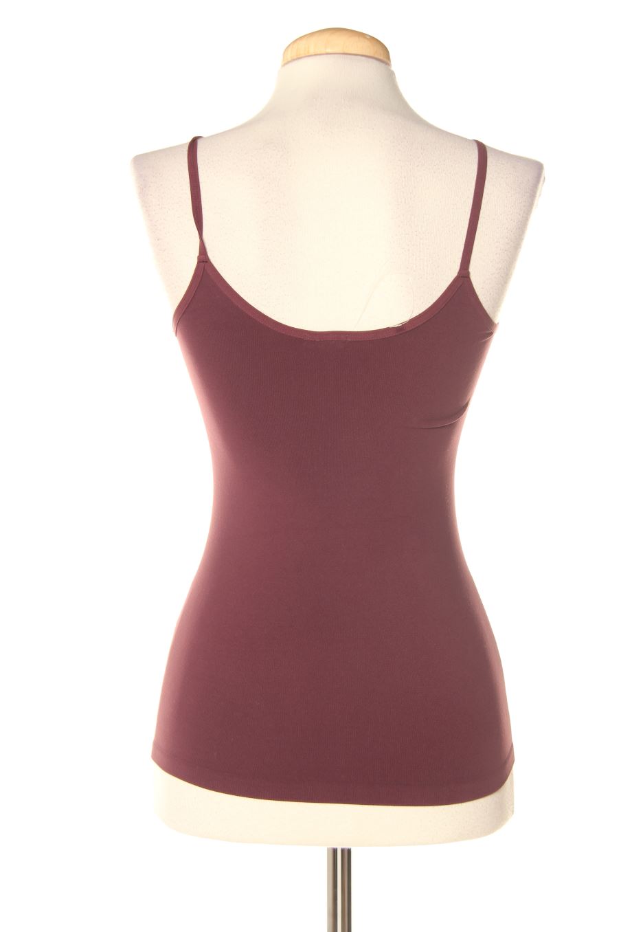 Camiseta sin mangas de Benetton de la talla S, de color morado