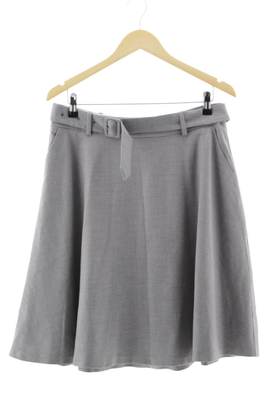 Falda de Esprit de la talla 42, de color gris