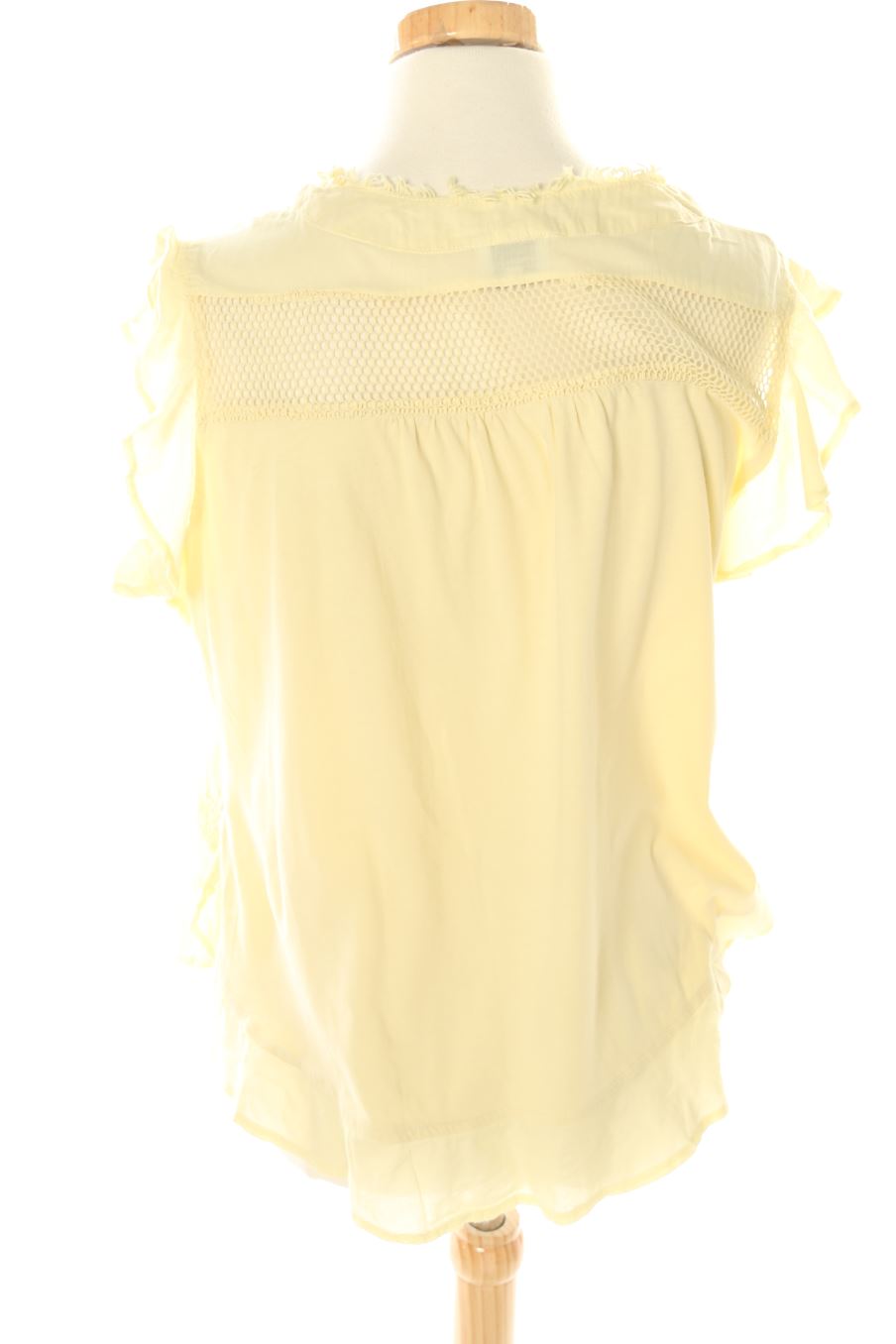 Blouse à manches courtes BIMBA Y LOLA de la taille M, de couleur jaune