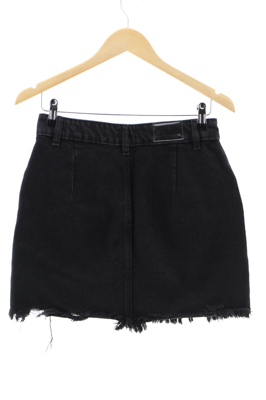 Falda de Polinesia de la talla 36, de color negro de ropa vaquera